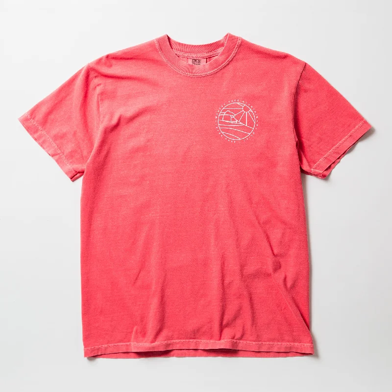 Midnight Sale Monkey Face Mountain Monoline Washed Tee