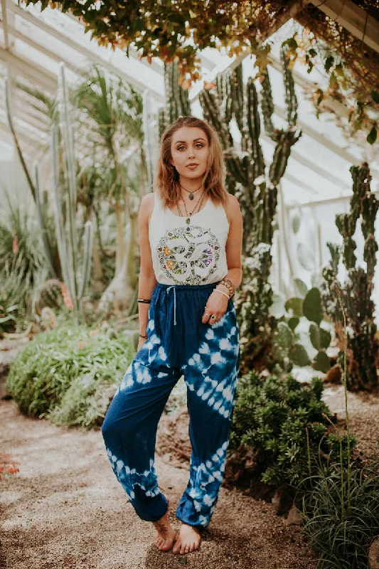 Weekend Deals That Amaze Blue Tie Dye Shorts/Pants
