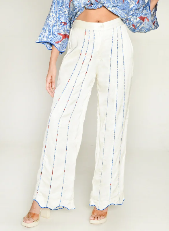 Weekend Extravaganza: Shop Now Ponzo White Pants