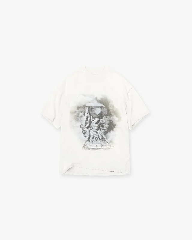 Weekend Bargains to Celebrate Atlas T-Shirt - Flat White