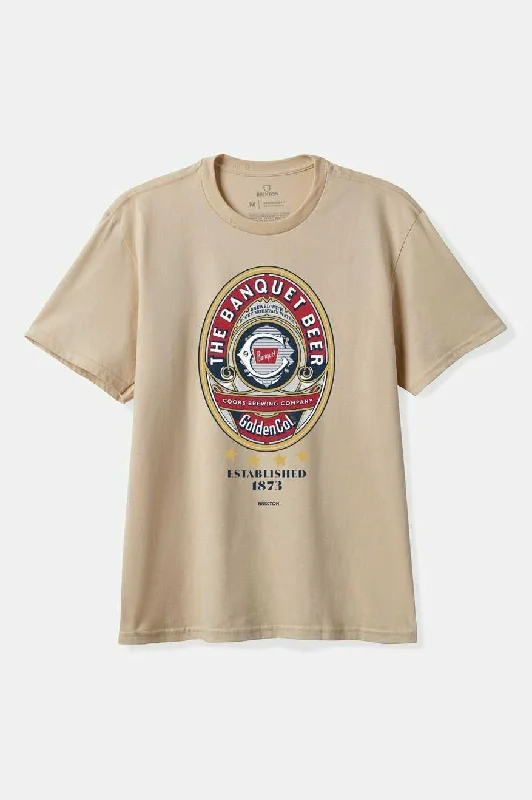 Extra Savings Coors Start Your Legacy Banquet S/S Standard T-Shirt - Cream