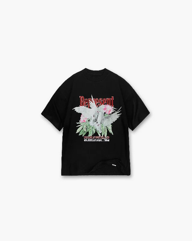 Shop Now Double Distilled T-Shirt - Off Black