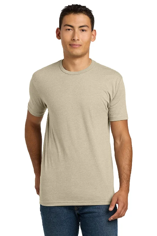 Weekend Specials You Can't Miss Next Level Mens CVC Jersey Short Sleeve Crewneck T-Shirt - Cream