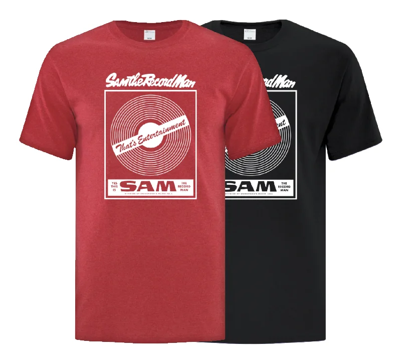 Super Discount Sam the Record Man T-Shirt