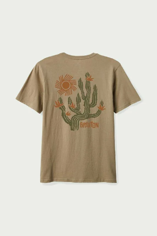 Can't Miss Valley S/S Tailored T-Shirt - Oatmeal